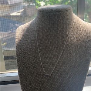 brand new silver macy's necklace